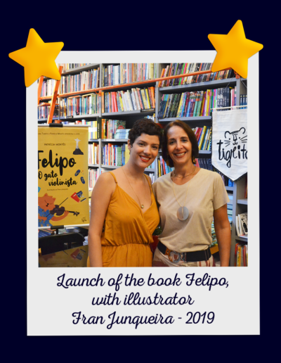 Launch of the book Felipo, with illustrator Fran Junqueira - 2019
